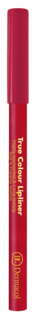 Dermacol - True Colour Lipliner - dřevěná konturovací tužka na rty